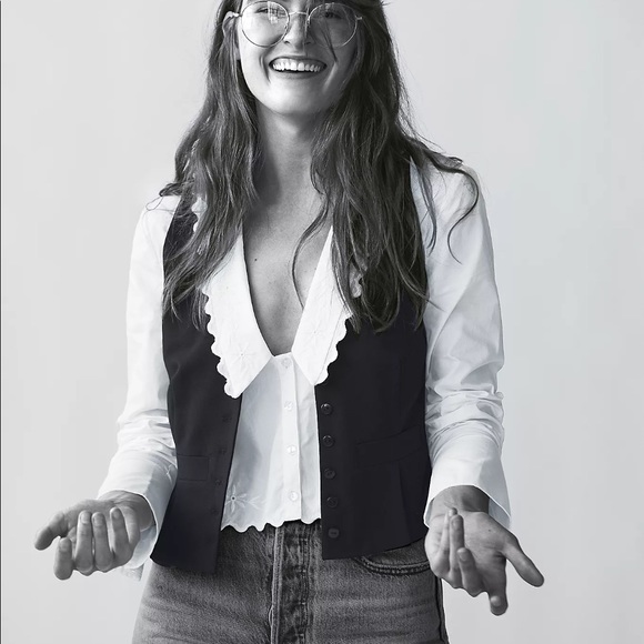 Free People Janie Button Down - Picture 4 of 6